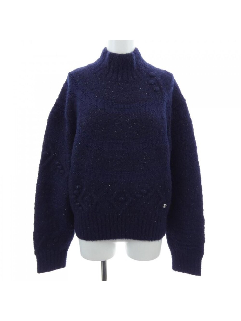 Chanel Knit Sweater Navy